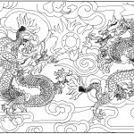 Autocad ejderha motifi