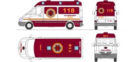 autocad-ambulans-cizimi-dwgindir