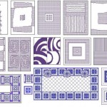 Autocad halı çizimleri