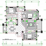 3+1 müstakil ev planı