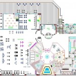 Autocad spa planı