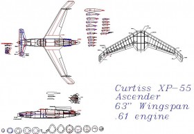 curtiss-xp-55-ascender-model-ucak-plani-dwgindir-1