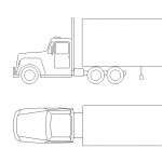 Dwg tır çizimi