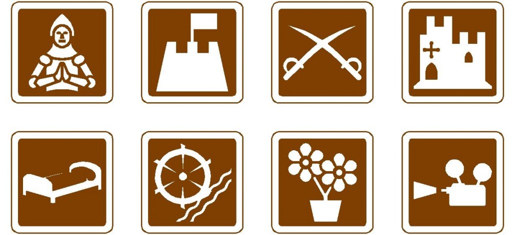 Trafik bilgi levhaları yakından görünüş - 2