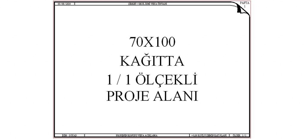 70x100 Hazır çerçeve yakından görünüş