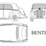 Bentley R type klasik otomobil
